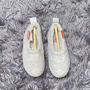 Little kids Sherpa slipper frosted grey